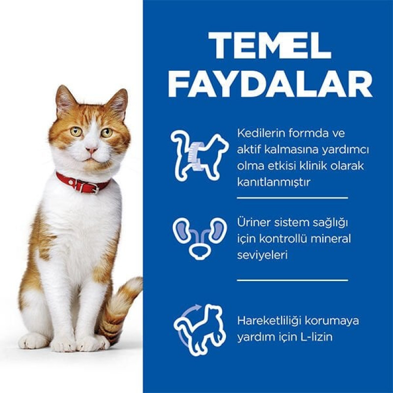 Hill's 10 Kg Science Plan Young Adult Sterilised Tuna | Kısırlaştırılmış Kedi Maması