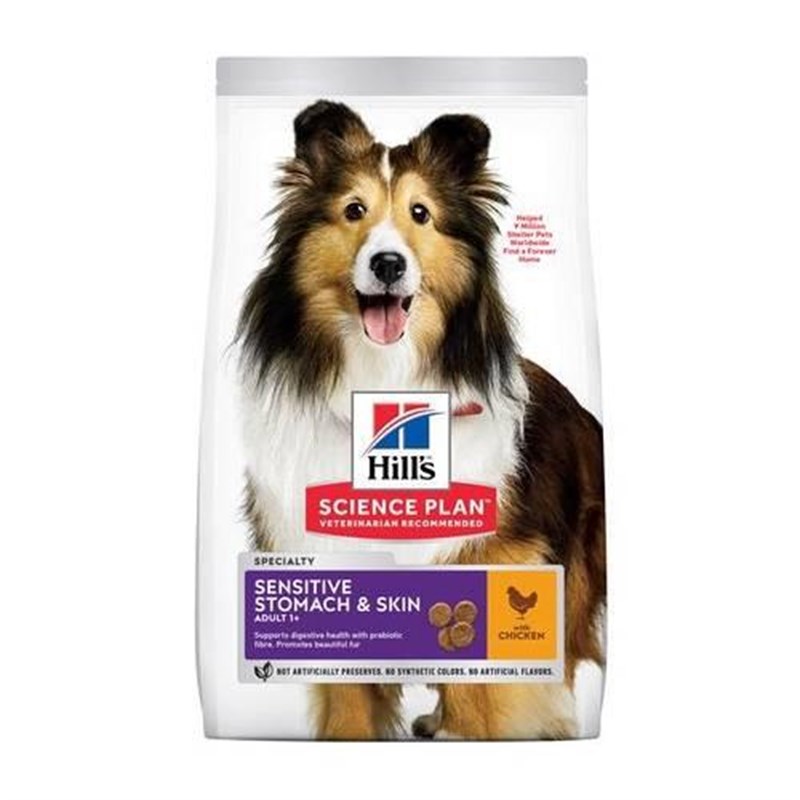 Hill's 14 Kg Science Plan Adult Sensitive Stomach & Skin Medium Chicken | Yetişkin Köpek Kuru Maması Hill's 14 Kg Science Plan Adult Sensitive Stomach & Skin Medium Chicken | Yetişkin Köpek Kuru Maması