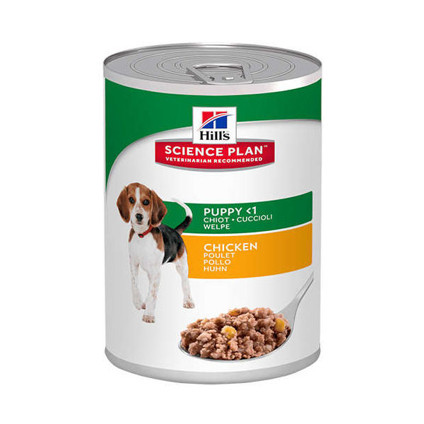 Hill's 370 Gr Science Plan Puppy Tavuk | Tavru Köpek Konservesi