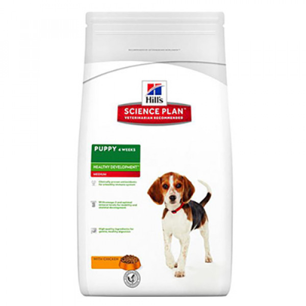 Hill's Science Plan 3 Kg Puppy Healthy Development Medium Chicken | Yavru Köpek Kuru Maması