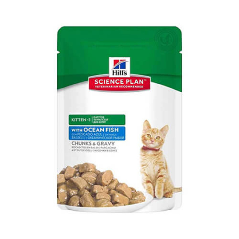 Hill's Science Plan 6 Adet Kitten Ocean Fish 85 Gr | Yavru Kedi Maması Hill's Science Plan 6 Adet Kitten Ocean Fish 85 Gr | Yavru Kedi Maması