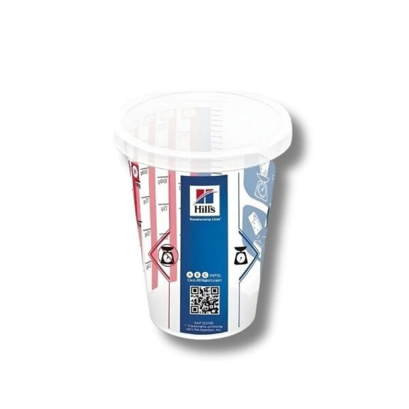 Hills 240 Ml Kedi ve Köpek Plastik Mama Ölçü Kabı 