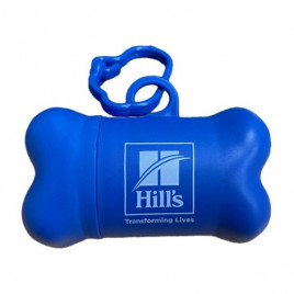 Bambu Köpek Dışkı Toplama Poşeti Kabı Mavi