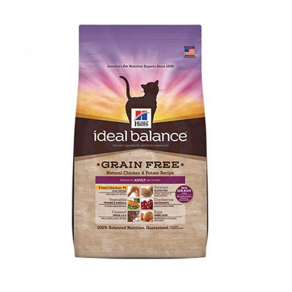 Hill's Ideal Balance 1,5 Kg  Adult No Grain  Chicken & Potato | Yetişkin Kuru Kedi Maması