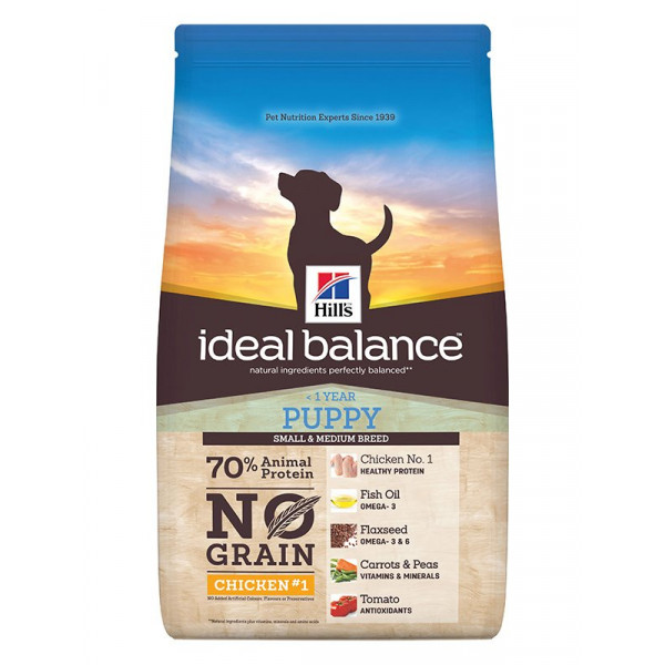 Hills İdeal Balance 2 Kg Tahılsız Tavuklu Orta Irk Yavru | Yavru Köpek Kuru Maması