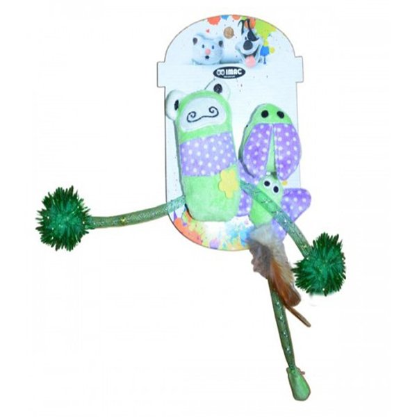 İmac 3'lü Oyun Seti Peluş | Peluş Kedi Oyuncağı