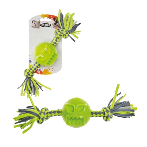 İmac 30 cm Termoplastik Kauçuk Toplu Diş İpi Oyuncağı | Köpek Diş İpi