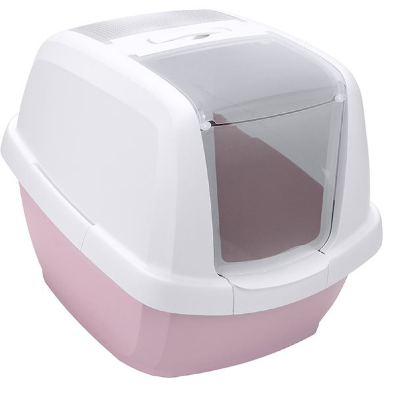 İmac 62x49.5x47.5 Cm Maddy Üstü Açılabilen Kapalı Tuvalet Pembe | Kapalı Kedi Tuvaleti İmac 62x49.5x47.5 Cm Maddy Üstü Açılabilen Kapalı Tuvalet Pembe | Kapalı Kedi Tuvaleti