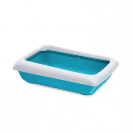 Dodo Açık Kedi Tuvaleti Mavi 45.5x31x13.5 Cm