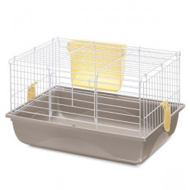 Easy 60 Gine Pig ve Kemirgen Kafesi Bej 60.5x40.5x36 Cm