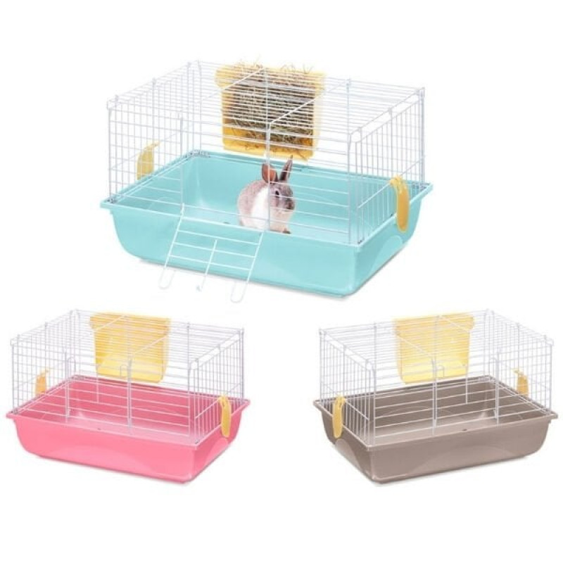 İmac Easy 60 Gine Pig ve Kemirgen Kafesi Bej 60.5x40.5x36 Cm