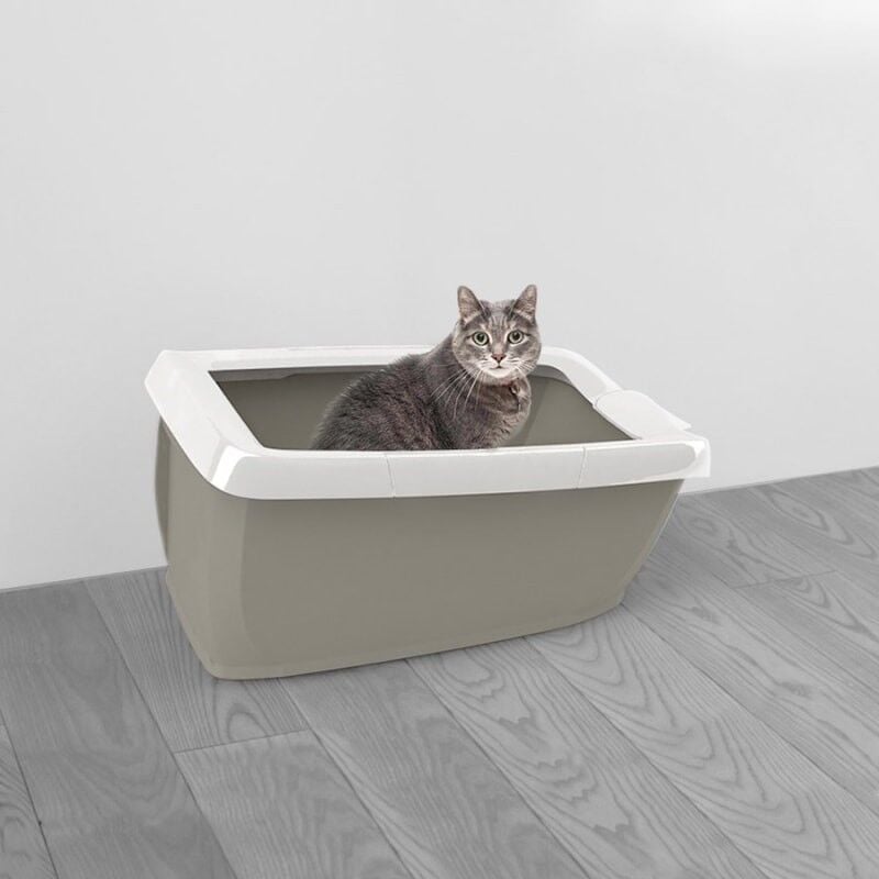 İmac Funny Junior Açık Kedi Tuvaleti Pembe 57x43x28.5 Cm