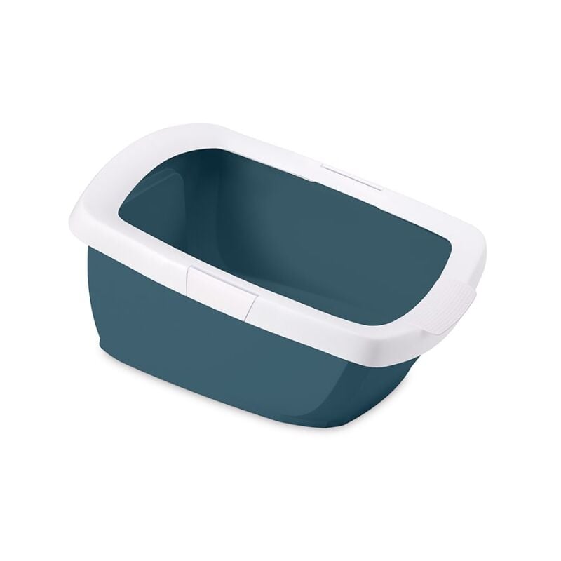 İmac Funny Junior Açık Kedi Tuvaleti Petrol Mavisi 57x43x28.5 Cm