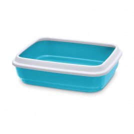 Jerry Açık Kedi Tuvaleti Açık Mavi 50x40x14.5 Cm