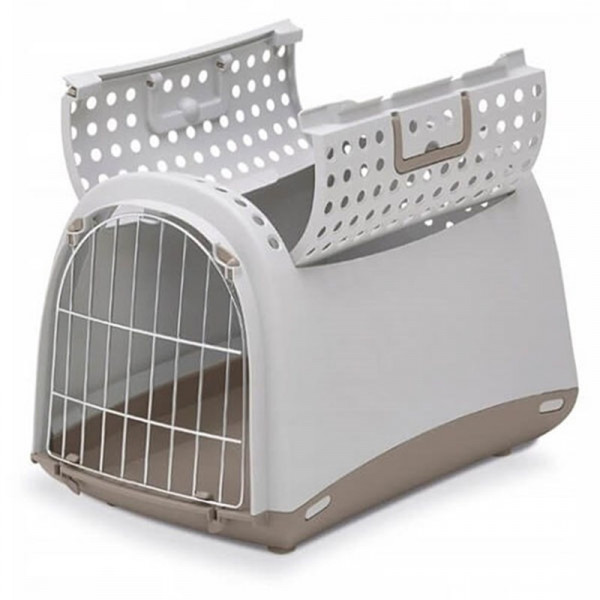 İmac Linus Cabrio Taşıma Çantası Gri | Kedi Taşıma Kutusu