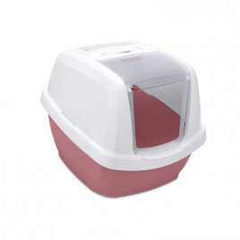 Maddy Junior Üstü Açılır Kapalı Kedi Tuvaleti Beyaz/Pembe 57x43x41 Cm Maddy Junior Üstü Açılır Kapalı Kedi Tuvaleti Beyaz/Pembe 57x43x41 Cm
