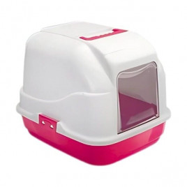 My Cat Filtresiz Kapalı Kedi Tuvaleti Pembe 50x40x40 Cm