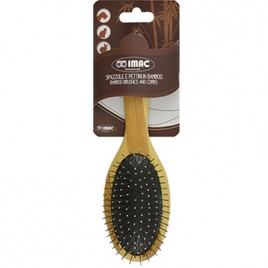 Imac 23x6.5 Cm Yumusak Uçlu Telli Bambu Tarama Fırçası | Köpek Tarağı Imac 23x6.5 Cm Yumusak Uçlu Telli Bambu Tarama Fırçası | Köpek Tarağı