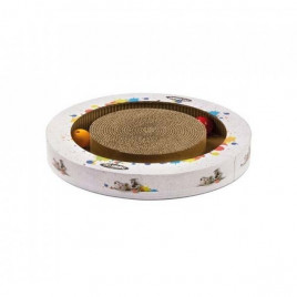 Imac 34x5,5 Cm Matisse Yuvarlak Oyuncakli Karton Tirmalama | Kedi Zeka Oyuncağı Imac 34x5,5 Cm Matisse Yuvarlak Oyuncakli Karton Tirmalama | Kedi Zeka Oyuncağı