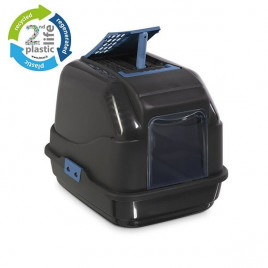 Imac 40x50x40 Cm Easy Cat Kapalı Tuvalet Siyah | Kapalı Kedi Tuvaleti Imac 40x50x40 Cm Easy Cat Kapalı Tuvalet Siyah | Kapalı Kedi Tuvaleti