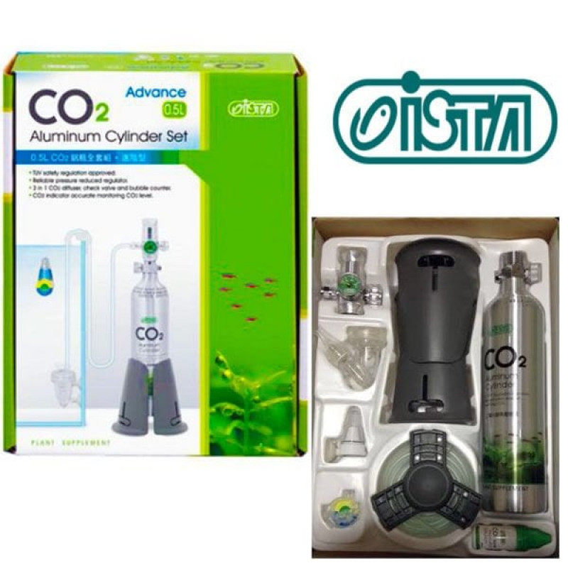 Ista 0,5 Lt CO2 Aluminyum Cylinder Advance Akvaryum | Akvaryum Hava Hortumu Ista 0,5 Lt CO2 Aluminyum Cylinder Advance Akvaryum | Akvaryum Hava Hortumu