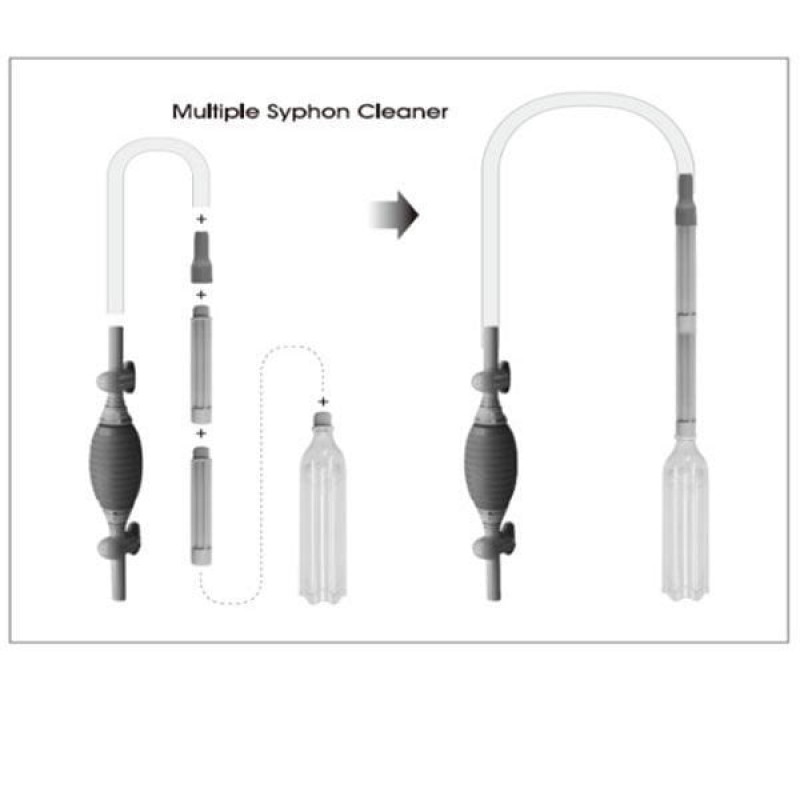 Ista Akvaryum Dip Sifonu | Akvaryum Temizlik Malzemesi