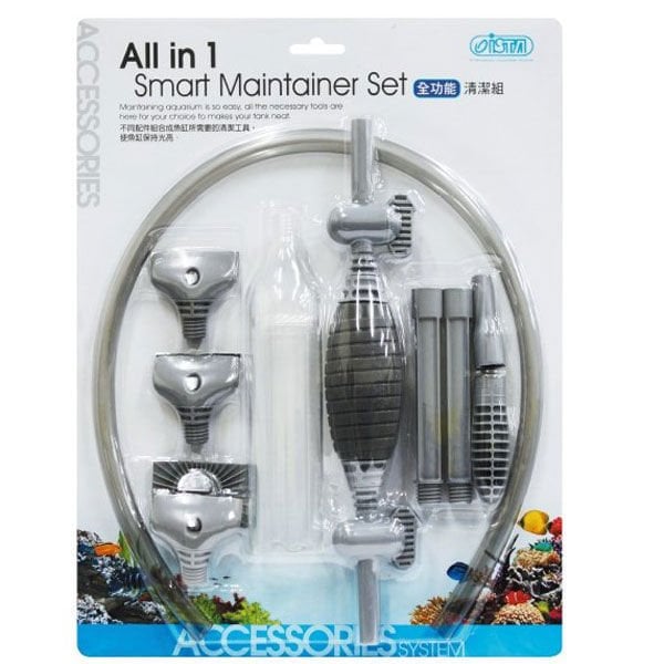 Ista Çok Fonksiyonlu Dip Süpürgesi ve Cam Silici | Akvaryum Temizlik Malzemesi