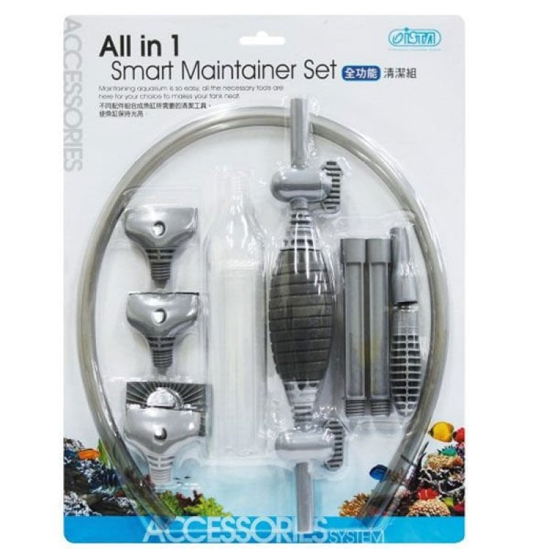 Ista Çok Fonksiyonlu Dip Süpürgesi ve Cam Silici | Akvaryum Temizlik Malzemesi Ista Çok Fonksiyonlu Dip Süpürgesi ve Cam Silici | Akvaryum Temizlik Malzemesi