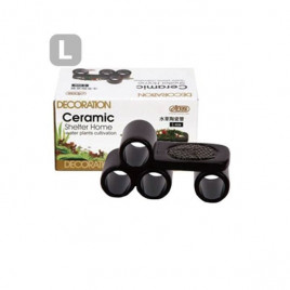 Ista L Seramik Boru ve Moss Platformu | Akvaryum Dekor Fon