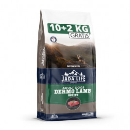 Jada Life 10 Kg + 2 Kg Dermo Kuzu | Yetişkin Köpek Kuru Maması