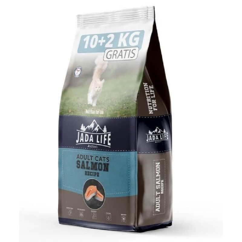Jada Life 10 Kg + 2 Kg Hediyeli Somon | Somonlu Kedi Kuru Maması Jada Life 10 Kg + 2 Kg Hediyeli Somon | Somonlu Kedi Kuru Maması