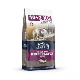 Jada Life 10 Kg + 2 Kg Karışık | Yetişkin Kuru Kedi Maması Jada Life 10 Kg + 2 Kg Karışık | Yetişkin Kuru Kedi Maması