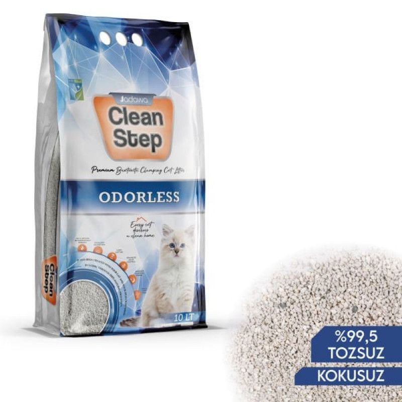 Jadawa 10 Lt Clean Step Kokusuz Topaklanan İnce Tane Bentonit