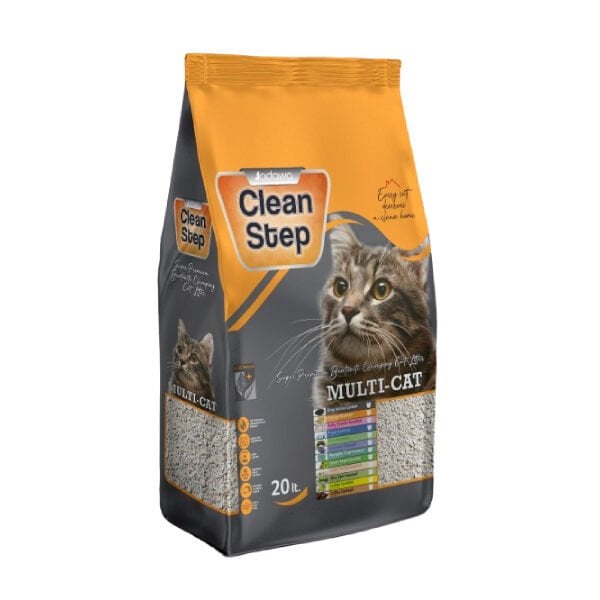 Jadawa 20 Lt Clean Step Multi Cat Active Carbon Topaklanan Tane Bentonit