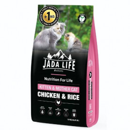 Jada Life Premium Kitten & Mother Tavuklu Yavru ve Anne Kedi Maması 12 Kg +1 Kg Hediyeli