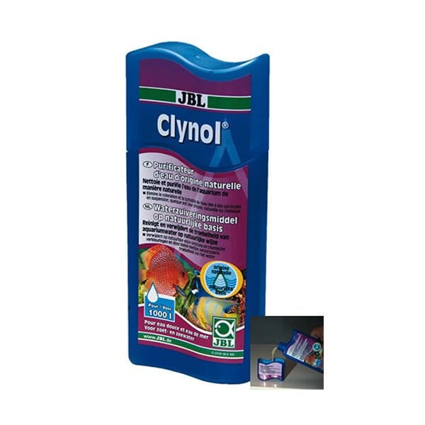 Jbl 100 Ml Clynol Tatlı ve Tuzlu Su Akvaryum Su Temizleyici | Akvaryum Tatlı Su Düzenleyici