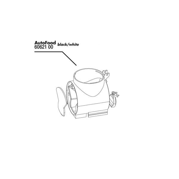 Jbl Autofood Food Yedek Yem Haznesi Parçası Şeffaf | Akvaryum Yedek Parça