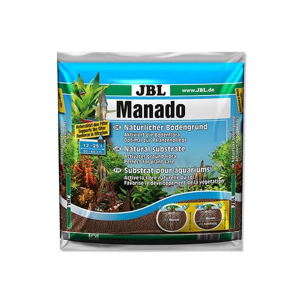 Jbl Manado Dark Bitkili Akvaryum Kumu 10 Lt | Akvaryum Taban Malzemesi
