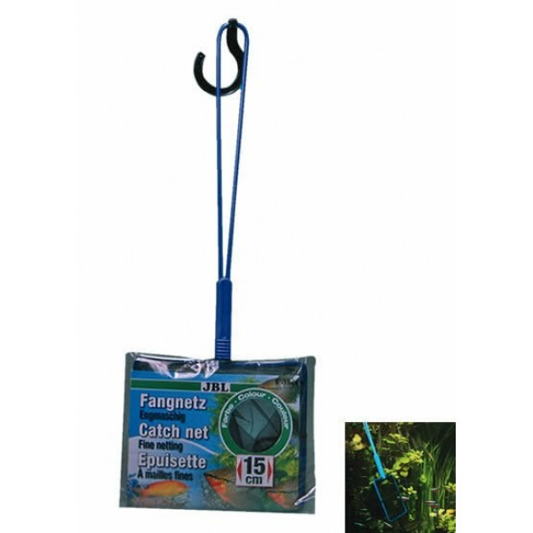 Jbl Premium İnce Akvaryum Balık Yakalama Kepçesi Siyah 10 Cm | Akvaryum Kepçesi
