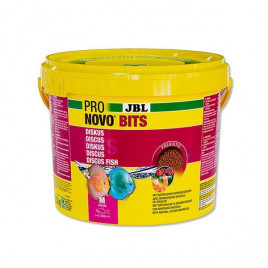 Pronovo Bits Grano Güney Amerika Discus Ciklet Balıkları İçin Granül Balık Yemi Medium 5.5 Lt | Balık Yemi Kovası