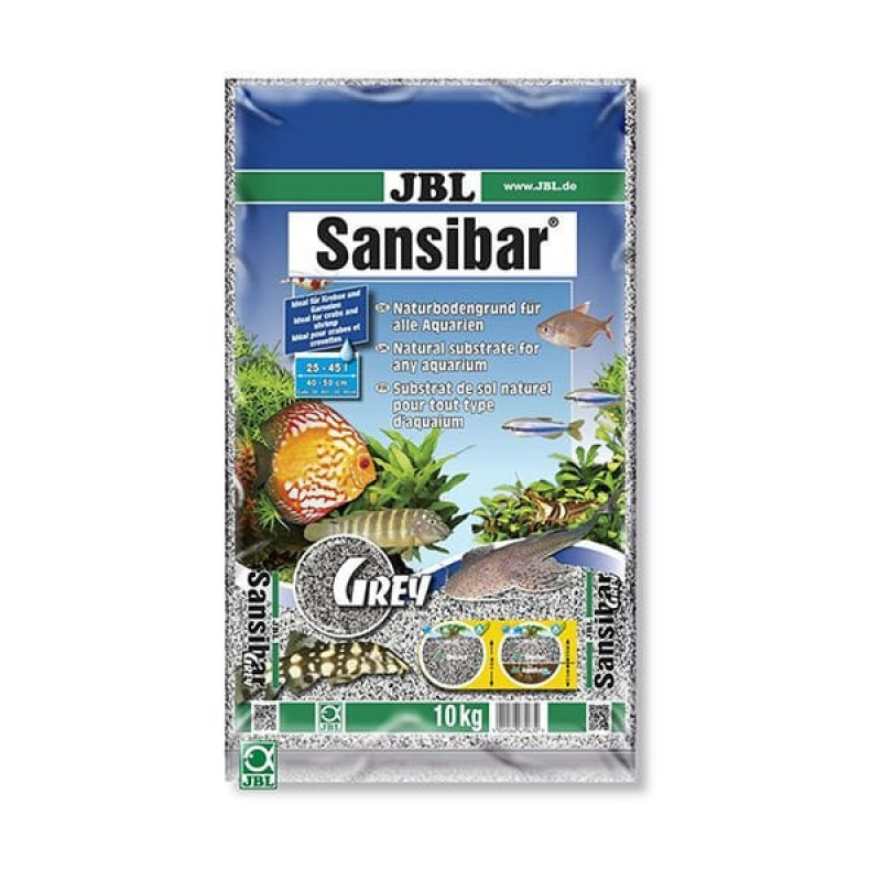 Jbl Sansibar Grey Gri Akvaryum Kumu 0.2-0.6 Mm 10 Kg | Akvaryum Taban Malzemesi Jbl Sansibar Grey Gri Akvaryum Kumu 0.2-0.6 Mm 10 Kg | Akvaryum Taban Malzemesi