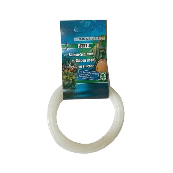 Jbl Silikon Hortum Hava Motoru Hortumu 4/6 Mm 2.5 Mt | Akvaryum Hava Hortumu