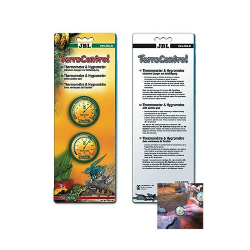 Jbl Terra Control Teraryum Termometre ve Higrometre | Akvaryum Derecesi Jbl Terra Control Teraryum Termometre ve Higrometre | Akvaryum Derecesi