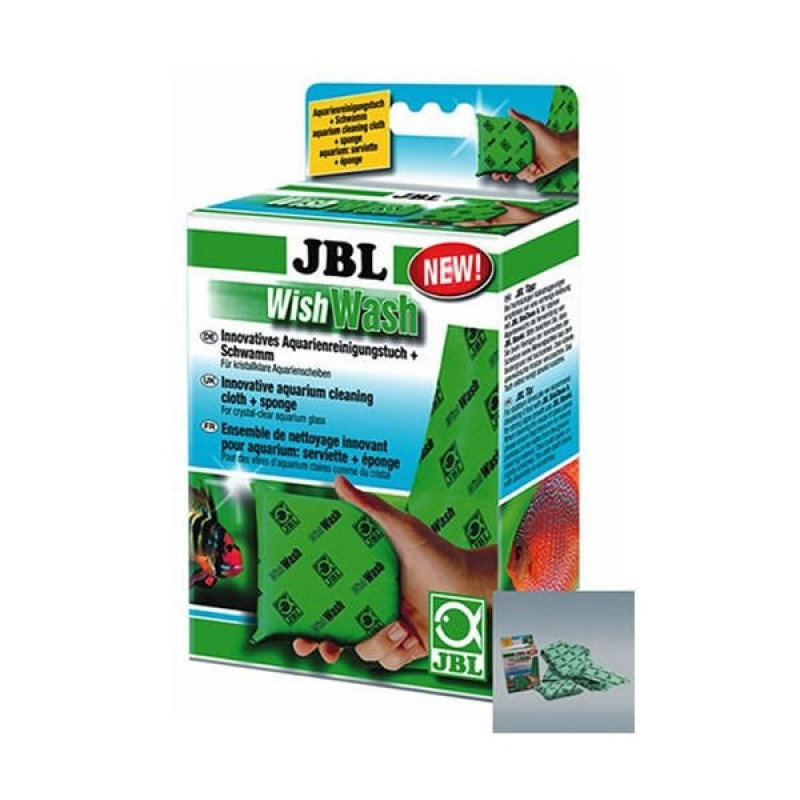Jbl Wish Wash Akvaryum Cam Temizlik Bezi ve Süngeri | Akvaryum Temizlik Malzemesi Jbl Wish Wash Akvaryum Cam Temizlik Bezi ve Süngeri | Akvaryum Temizlik Malzemesi