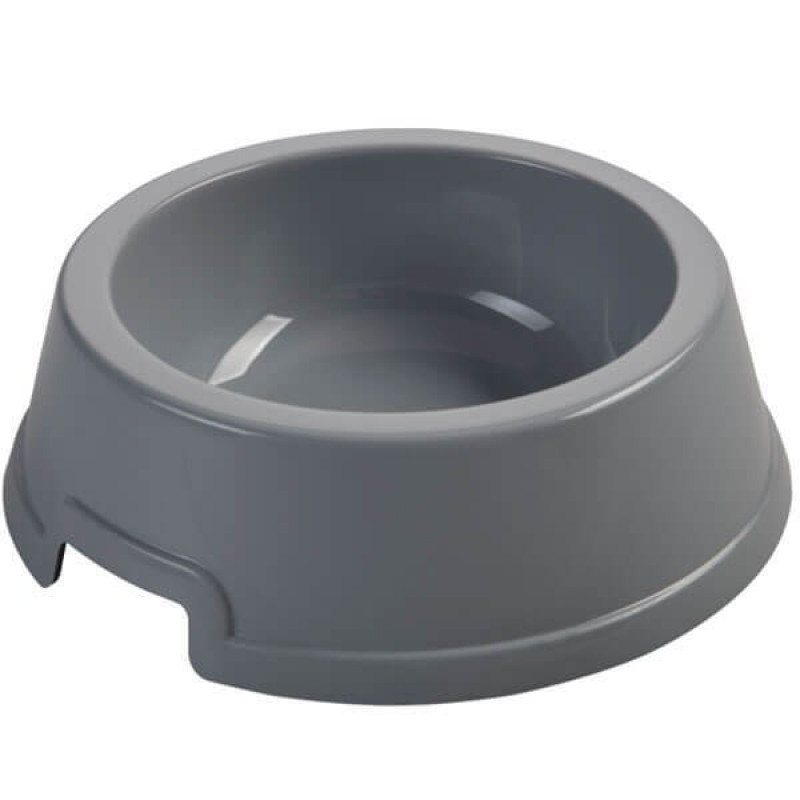 Joypet 2500 ml Plastik Mama ve Su Kabı Gri 30x8.5h cm | Plastik Mama Ve Su Kabı