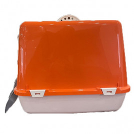 36x40x40 Cm Kapalı Tuvalet Turuncu | Kapalı Kedi Tuvaleti 36x40x40 Cm Kapalı Tuvalet Turuncu | Kapalı Kedi Tuvaleti