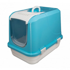 50x40x50 Cm Üstü Açılabilir Kapalı Tuvalet Mavi Medium | Kapalı Kedi Tuvaleti 50x40x50 Cm Üstü Açılabilir Kapalı Tuvalet Mavi Medium | Kapalı Kedi Tuvaleti