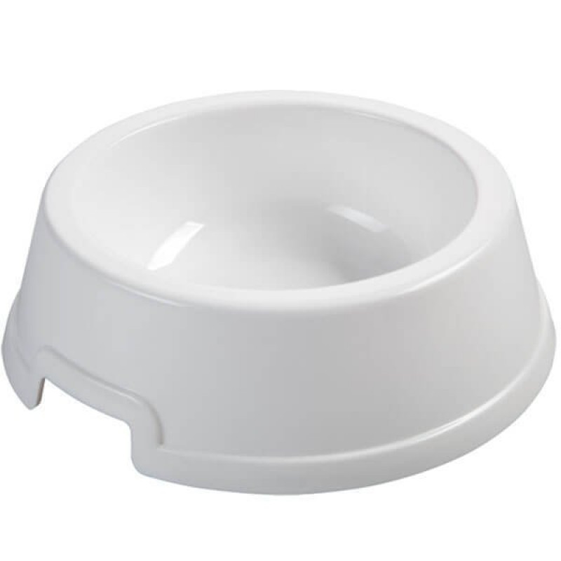 Joypet 750 ml Plastik Mama ve Su Kabı Beyaz 21x6.5h cm | Plastik Mama Ve Su Kabı