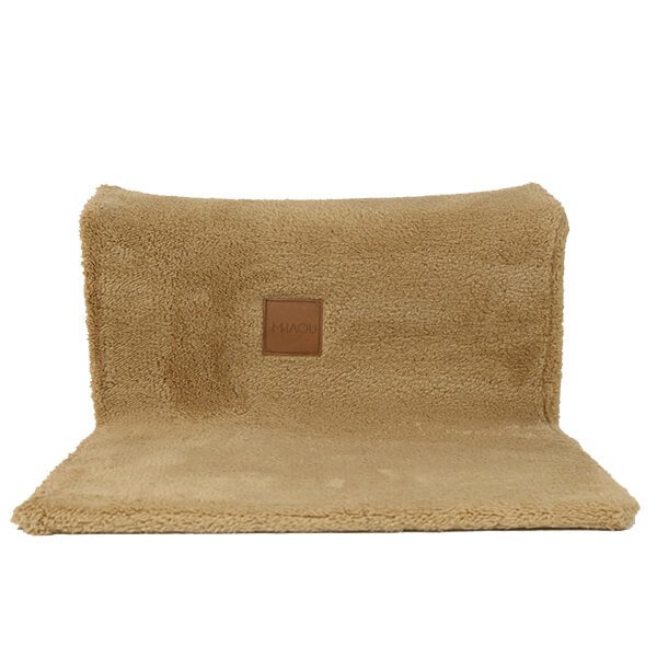 Miaou 50x46 cm Petek Askılı Yatak Hardal | Kalorifer Kedi Yatağı