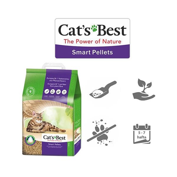 Jrs 10 Lt Cats Best Smart Pellet Kum | Doğal Kedi Kumu